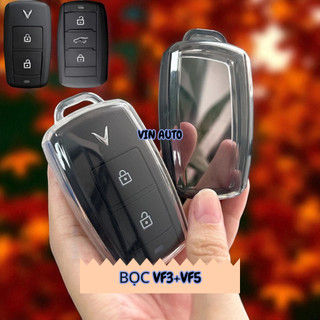 Vỏ bọc chìa khóa xe VinFast VF3, VF5 –LIMO GREEN- VF MPV7 giúp bảo vệ chìa khóa thông minh của bạn luôn mới VIN AUTO