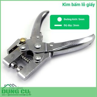 Kìm đục, bấm lỗ giấy kèm khoen