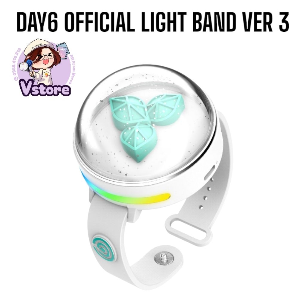  VStore  HÀNG CÓ SẴN  DAY6 OFFICIAL LIGHT BAND VER 3 - DAY6 LIGHTSTICK 