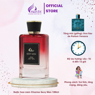  Nước Hoa Nam Charme Sexy Men 100ml  Phiên Bản 2024  