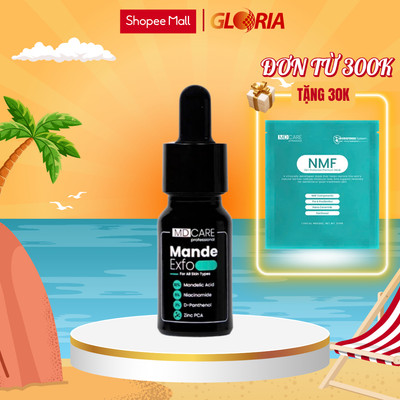 [Minisize] Tẩy Tế Bào Chết Căng Bóng, Cấp Ẩm Và Làm Sáng Da MD Care Mande Exfo 10ml ( Vạch Xanh Lá )