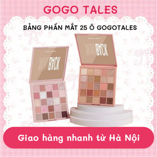 GOGO TALES Bảng phấn mắt bảng mắt 25 ô make up cá nhân chuyên nghiệp bền màu lâu trôi 20g