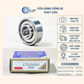 Vòng bi bạc đạn lồi máy sấy Electrolux CSR 133100001 , 608/10mm ZZC4 (NS)