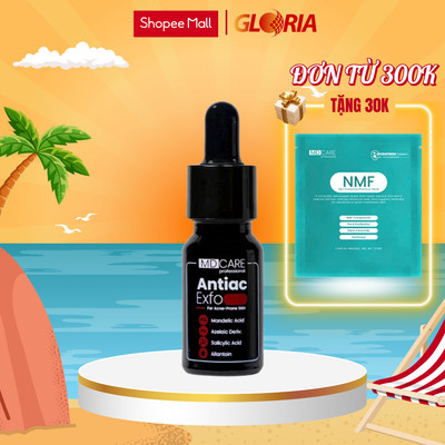 [Minisize] Tẩy Tế Bào Chết Kiểm Soát Mụn, Giảm Tiết Dầu MD CARE AntiAc Exfo 10ml ( Vạch Đỏ )