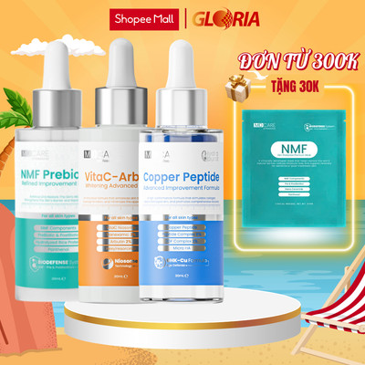 Serum MD Care Cân Bằng Lợi Khuẩn, Dưỡng Sáng Da NMF Prebiotics/Copper Peptide/VitaC-Arbutin 30ml