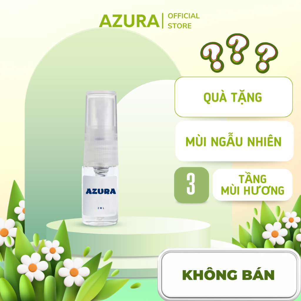 Quà Tặng Vial 2ml Dùng Thử Tiện Lợi Mùi Ngẫu Nhiên Không Bán