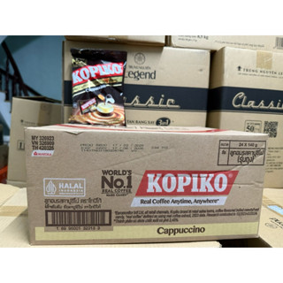   1 THÙNG  Kẹo Cà Phê KOPIKO  24 Gói 140g x 40 viên  