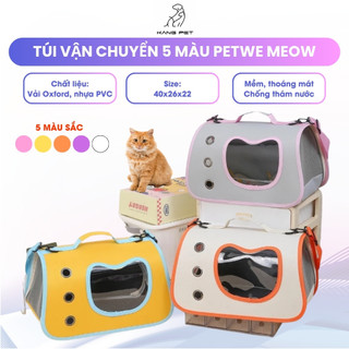  Túi vận chuyển KangPet Meow dành cho thú cưng có cửa hông chống nước đa dạng mẫu mã 