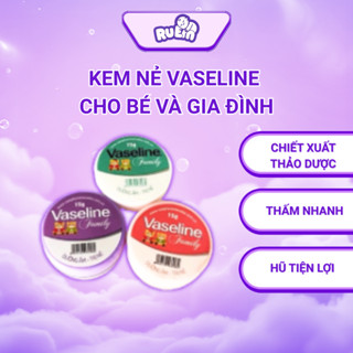  Kem nẻ cho bé và gia đình Vaseline dưỡng ẩm - Kem lẻ mặt vaseline  giảm nẻ da từ thảo dược ngăn ngừa khô da 