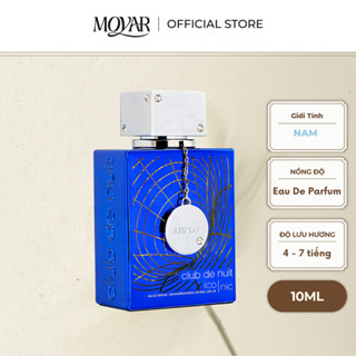  10ml Armaf Club De Nuit Blue Iconic EDP | Nước hoa nam | Moyar Perfume 
