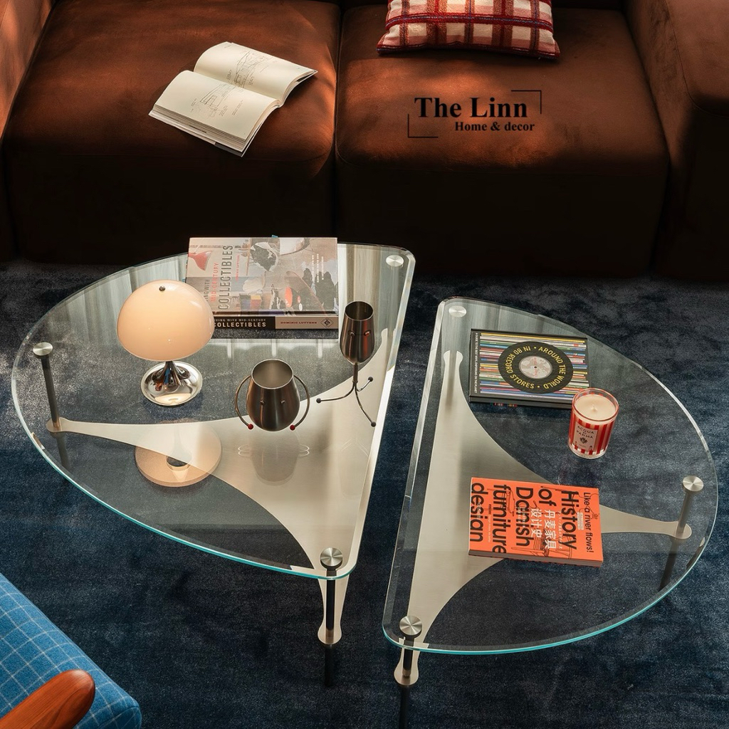 Bàn trà kính O2 LIMIT nhập khẩu cao cấp / O2 Limit Table