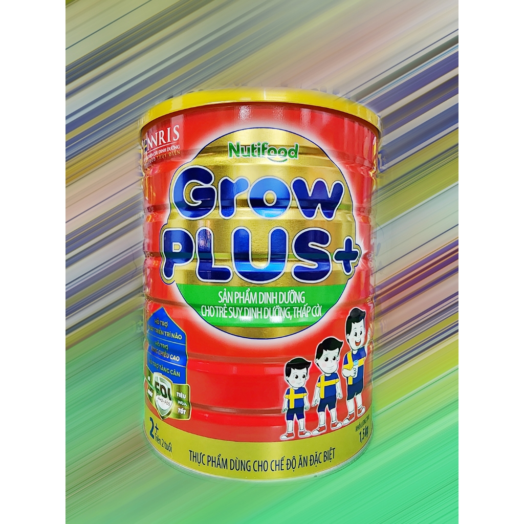 Sữa nuti grow plus đỏ loại 2+ 1.5kg. Dành cho trẻ trên 2 tuổi.