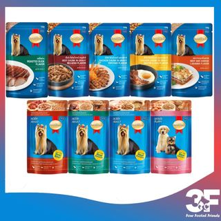  Pate cho chó Smartheart thịt viên | Thịt Viên Nấu Xốt Gói 130g 