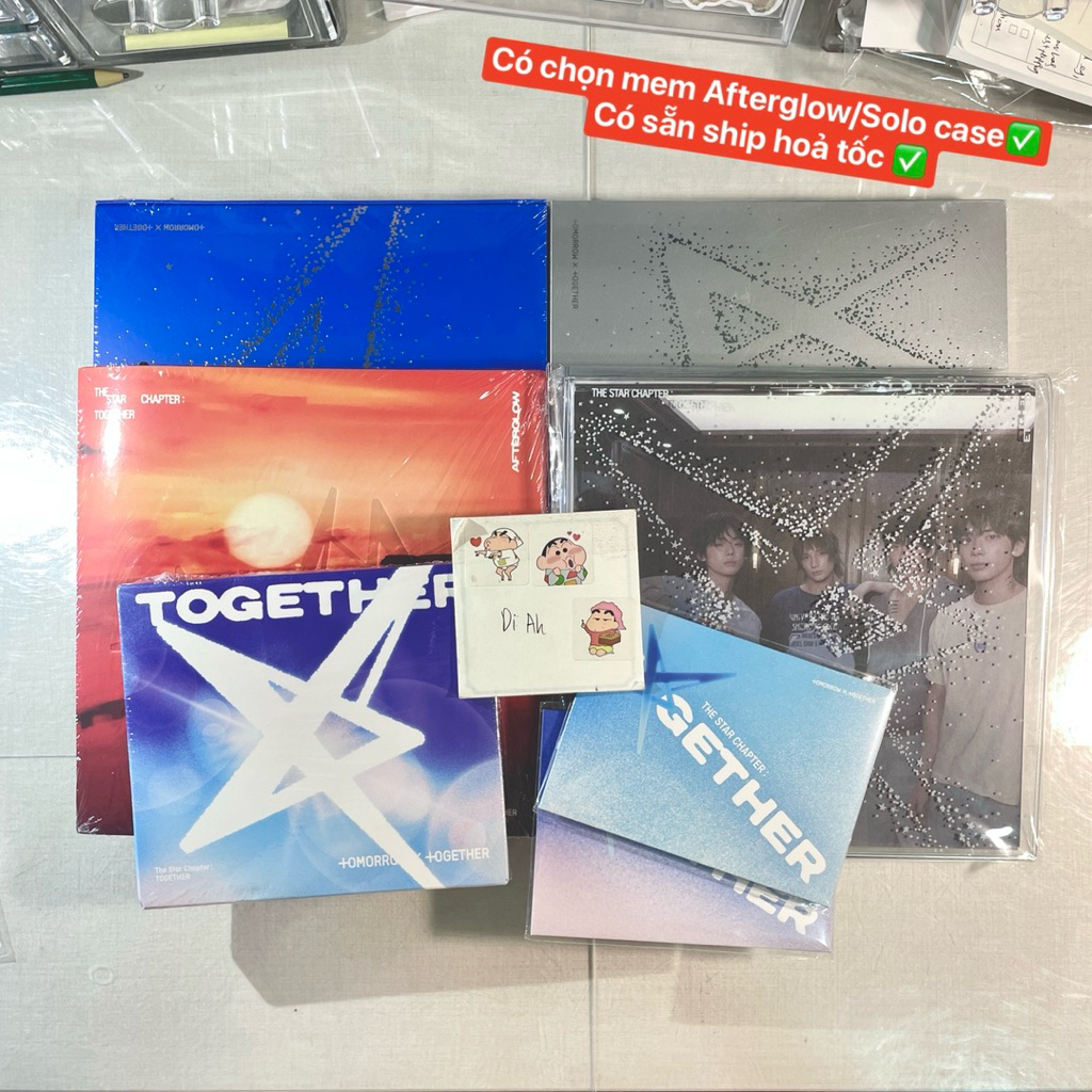  Album TXT The star chapter: Together nguyên seal có sẵn 