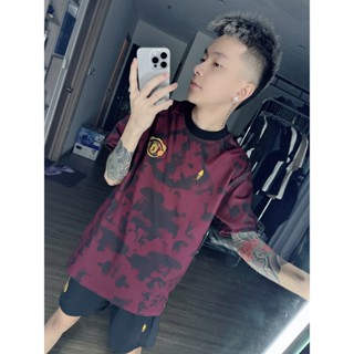 Bộ Thể Thao Nam BH08 Họa Tiết In 3D Áo Thun Poly Quần Nỉ Poly Hình In Lụa Thời Trang Nam Cao Cấp