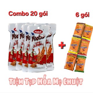  COMBO 20 gói TẶNG 6 gói cay cay Chân gà Tứ Xuyên loại 1 bao bì 42g Chân gà cay Midass - Hằng Đại 