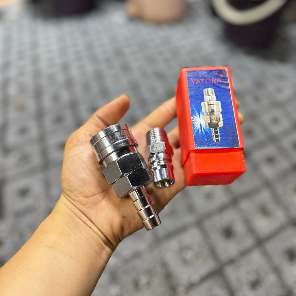 Bộ cút nối nhanh 1inch Yatora loại đuôi chuột Tusaki