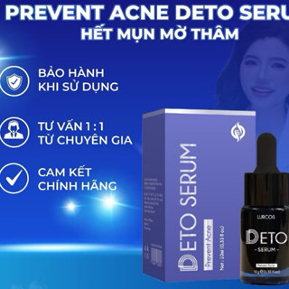  Serum Chăm Sóc Da Mụn Mờ Thâm Lurcinn Prevent Acne Deto serum 10ml 