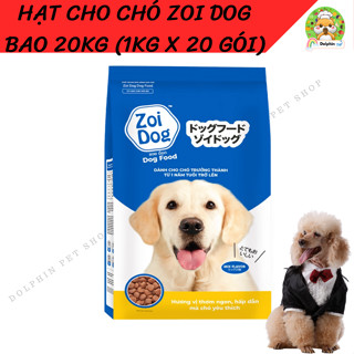 ⚡ 20kg ⚡ Zoi Dog thức ăn cho chó (20 gói x 1kg) - Pet Farm