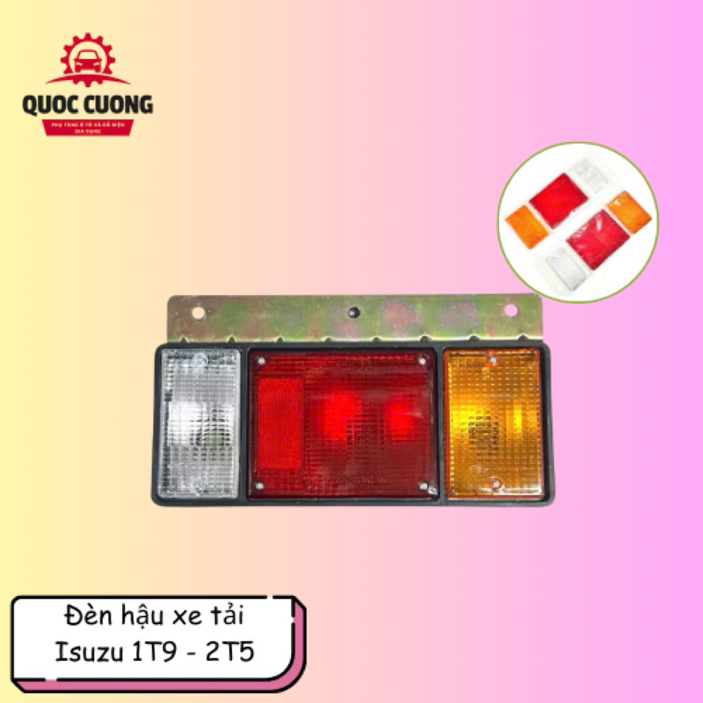 ĐÈN HẬU SAU XE TẢI ISUZU 1T9-2T5 DÒNG XE QKR, NPR, FRR