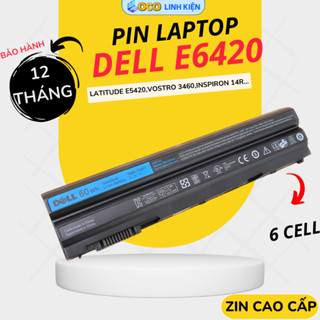   ZIN Pin Dell Latitude E5420 E5520 E6420 E6430 E6440 Vostro 3460 3560 T54FJ - BẢO HÀNH 12 THÁNG 