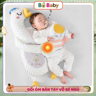  Gối ôm có bàn tay tự vỗ cho bé bàn tay vỗ bé ngủ chống giật mình tạo cảm giác an toàn cho bé có điều khiển từ xa 