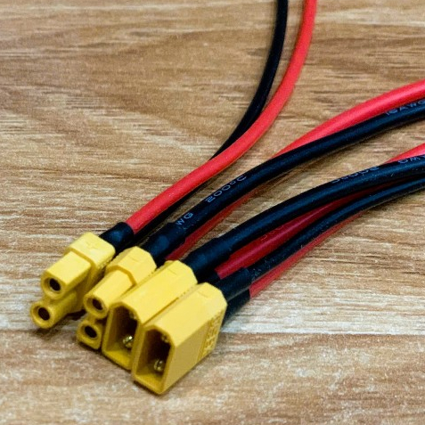 Dây XT30 Đực/Cái Hàn Sẵn Dây Silicone AWG16/AWG18 Kết Nối ESC Pin RC Drone