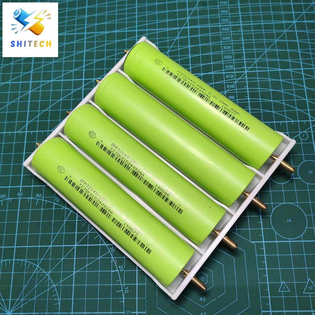 Khay Cân Bằng Pin 32140, 33140, 33138 – Tiếp Xúc Đồng, 4 Cell