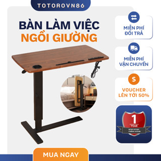 Bàn làm việc đa năng gập gọn – nâng hạ chiều cao, tích hợp cổng USB, dành cho laptop & học tập