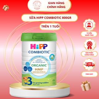  Sữa bột công thức HiPP 3 Organic Combiotic 800g hỗ trợ tiêu hóa và tăng chiều cao dành cho trẻ nhỏ 