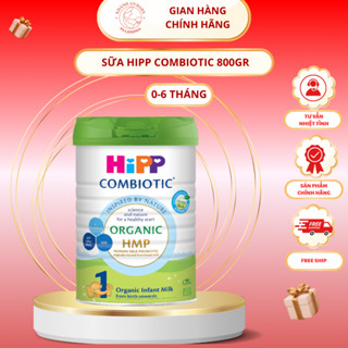   SÃN HÀNG  Sữa bột công thức HiPP 1 Organic Combiotic 800g bổ sung DHA trực tiếp. 