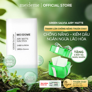 Chống Nắng Dạng Thanh Lăn Meideme Green Salvia Airy Matte Sun Stick 18g