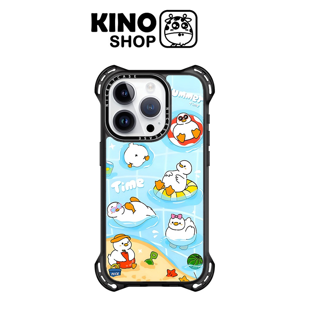 Ốp lưng iPhone KINOSHOP [ HSK 512 ] từ tính chống sốc viền dẻo đen TPU chống ố vàng in chuyển nhiệt 