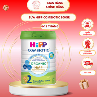  Sữa bột công thức HiPP 2 Organic Combiotic 800g bổ sung DHA trực tiếp dành cho trẻ nhỏ 