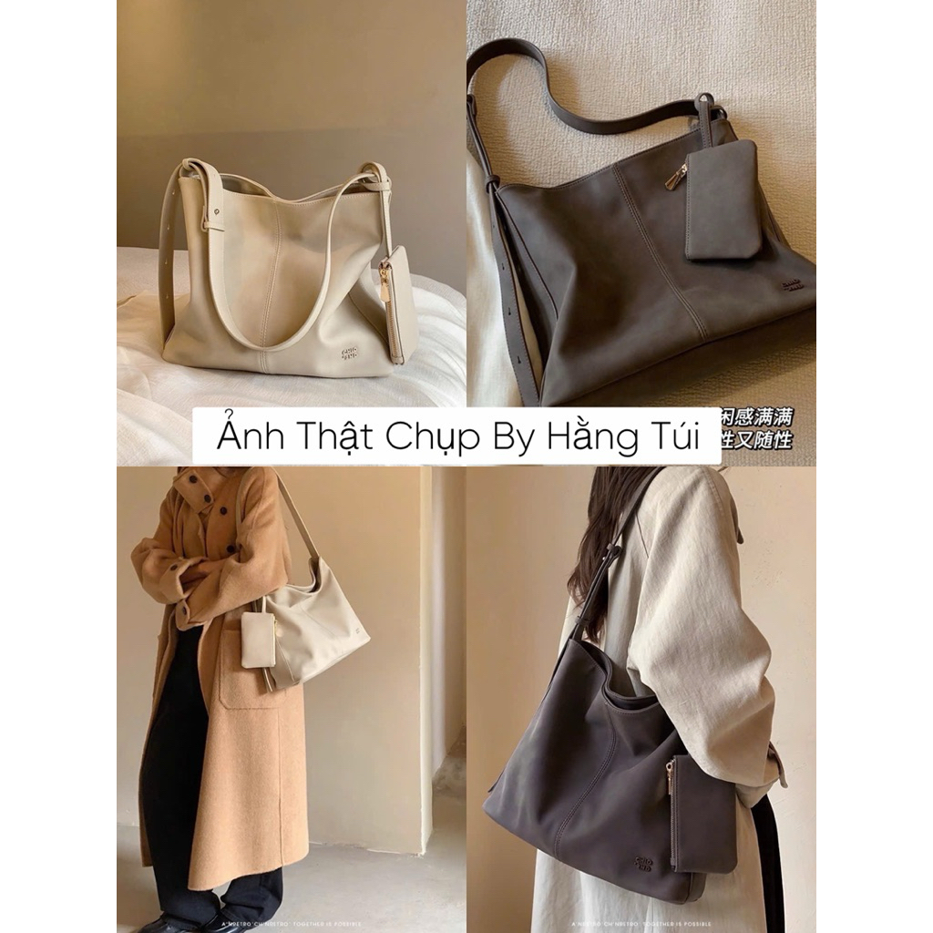Túi CHIO da lộn BIGSIZE Chio2 – phong cách vintage chuẩn du lịch