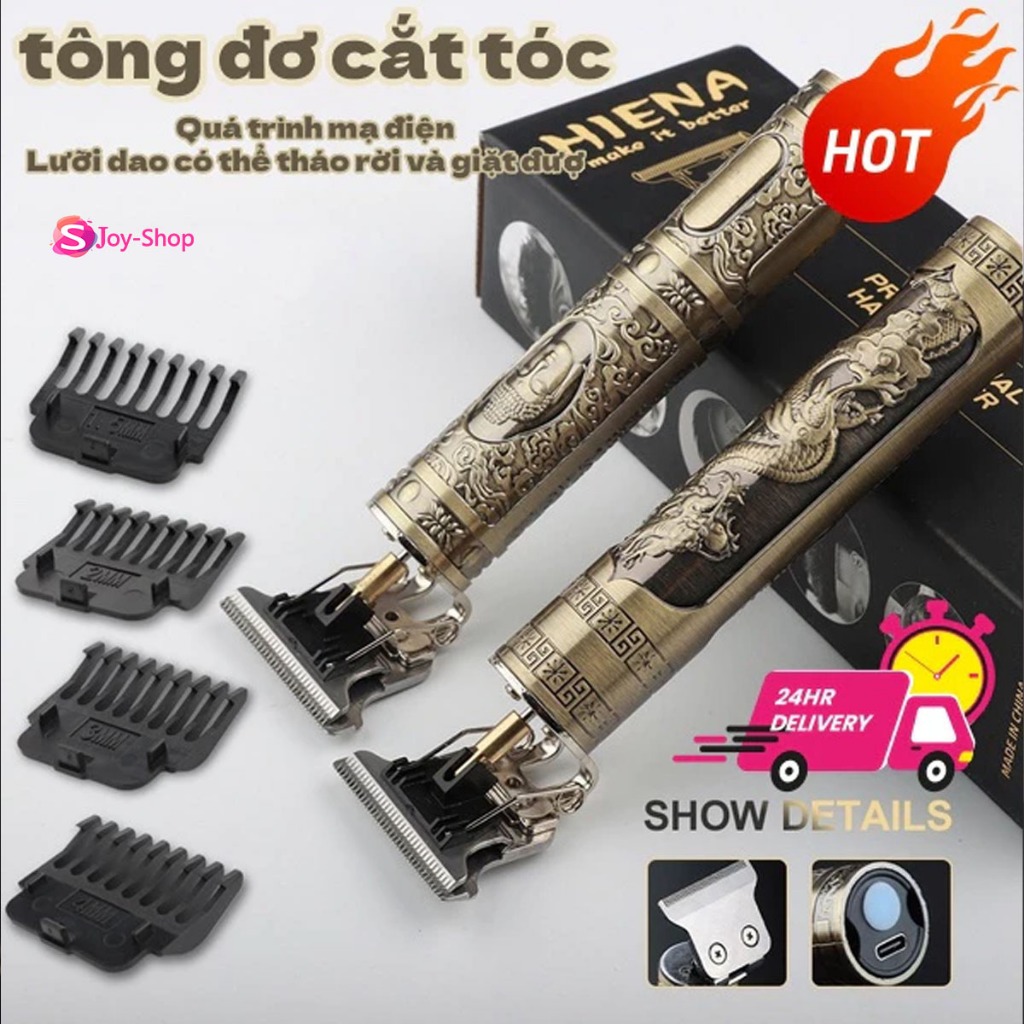 Joy-Shop Máy cạo râu đa năng, tông đơ, tông đơ sạc USB