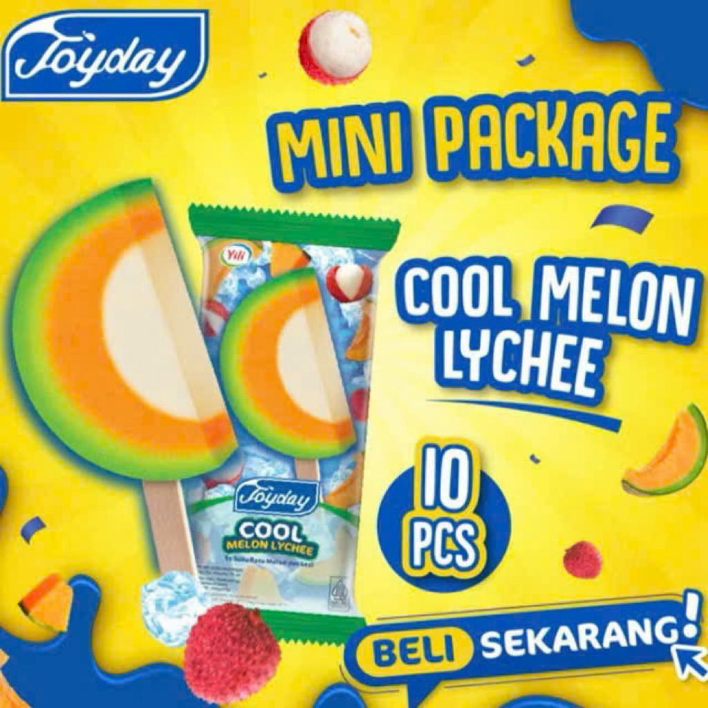 Kem dưa lưới vải Joyday