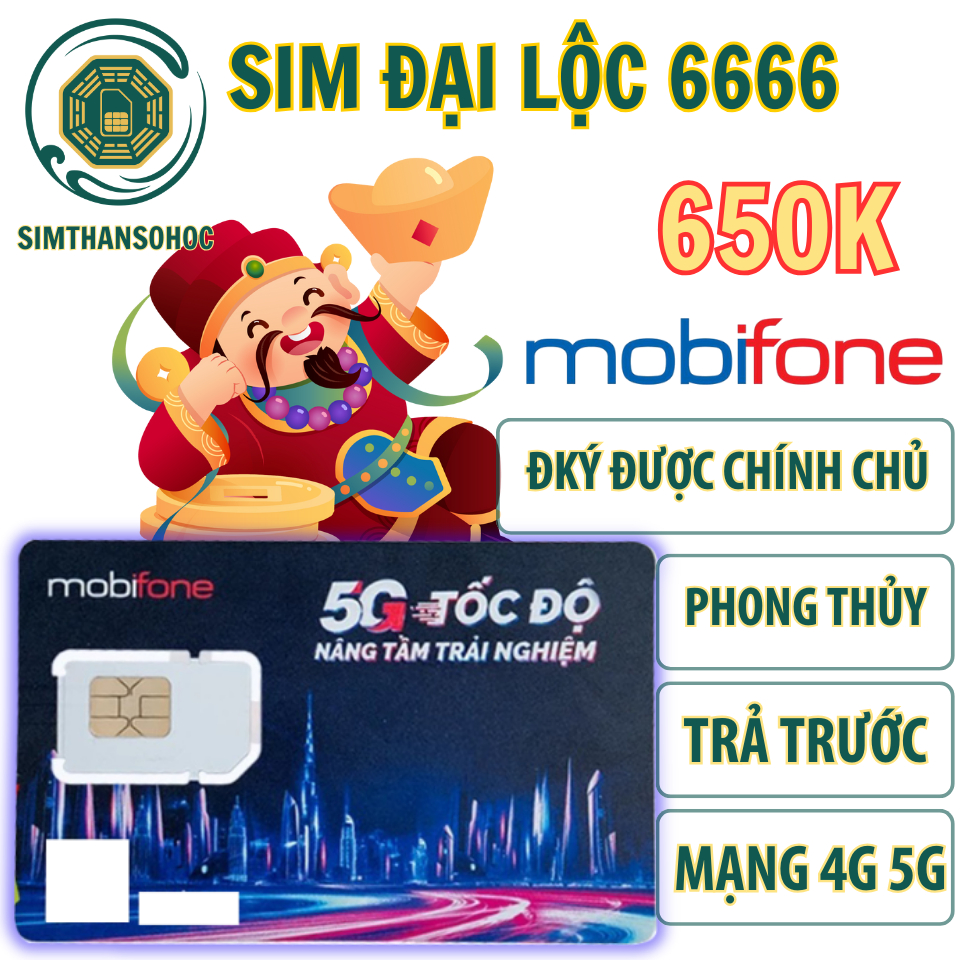 Sim Tứ Quý 6666 Lộc Lá - Sim số đẹp dễ nhớ tứ Quý 6666 - Sim Phong Thủy Số Đẹp Tài Lộc, Kinh Doanh