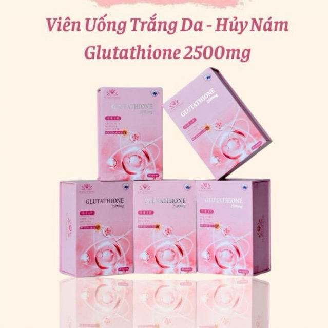 Glutathione,Viên uống trắng da hủy nám Glutathione, nâng tone nhanh, viên trắng da hủy nám tàn nhang
