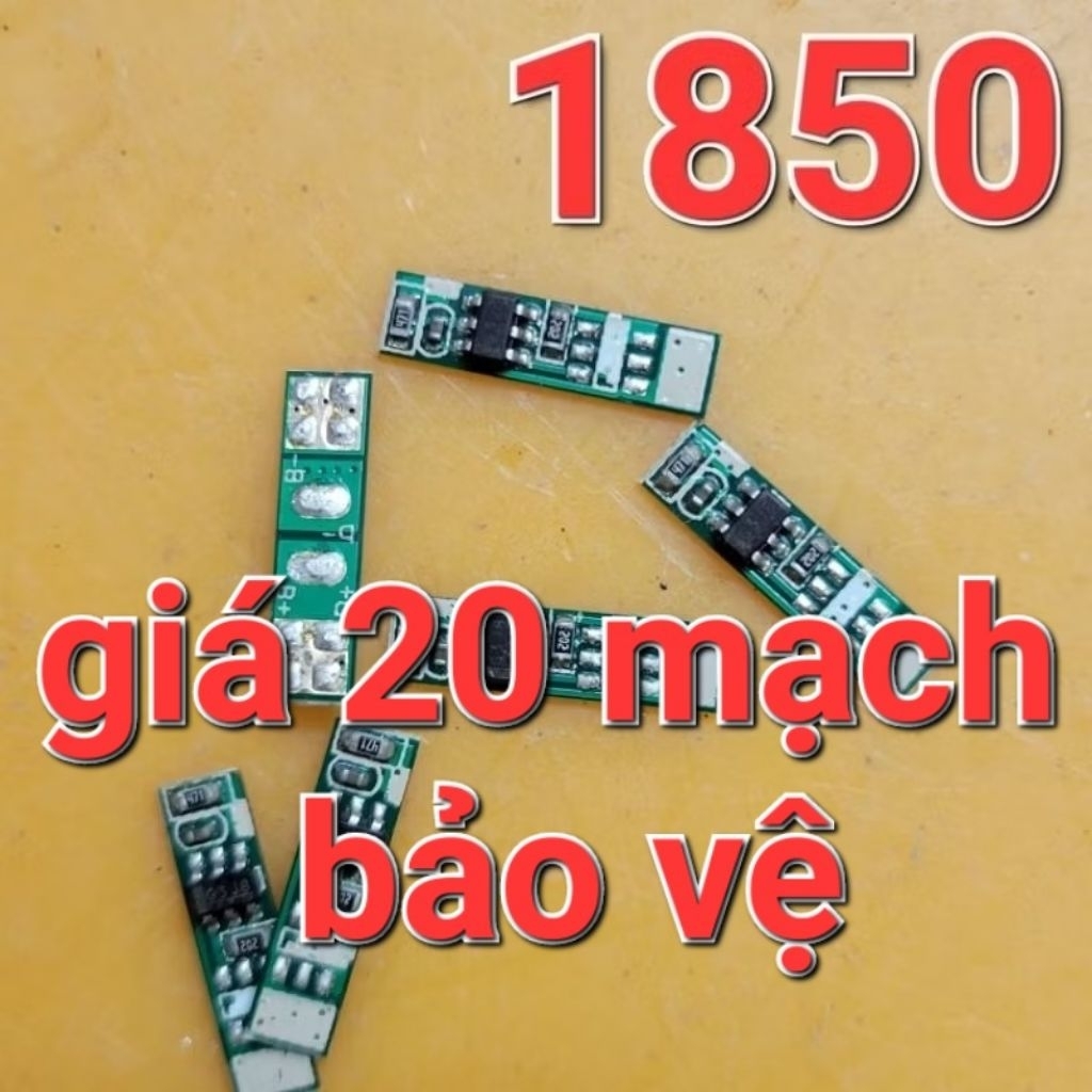 20 mạch bảo vệ pin 1s  3.7v