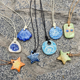 Vòng cổ gốm thủ công I Phong cách Coastal I The Studio