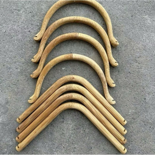  Combo 4 chiếc cầu góc tre - Cầu góc vuông bán nguyệt cho chim chào mào chao mao chào mào 