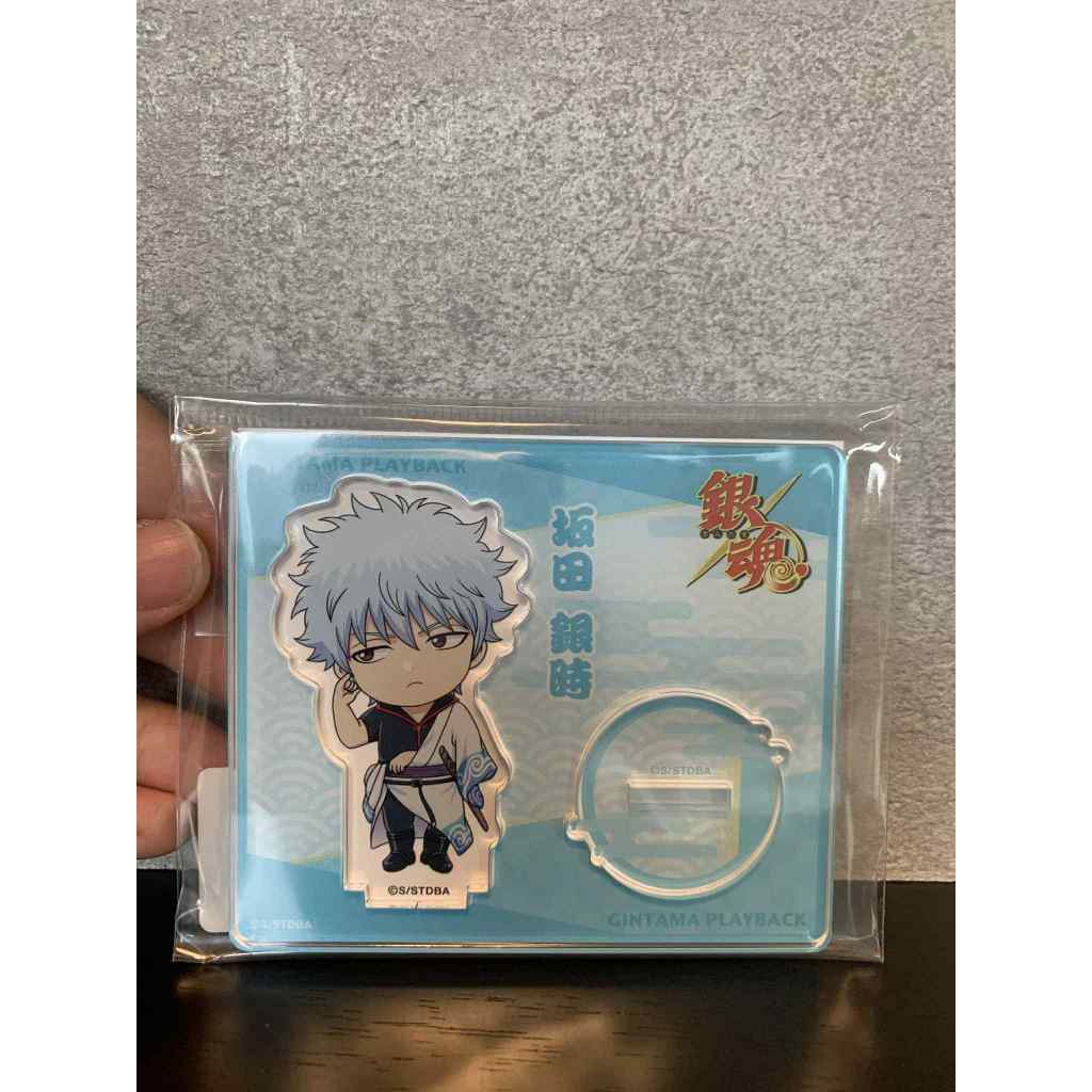 STANDEE CHÍNH HÃNG ANIME GINTAMA SAKATA GINTOKI CHIBI FULL KHUNG