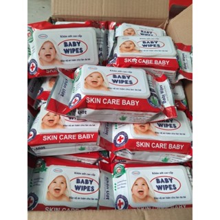  Giá Sỉ   Combo 30 Gói  Khăn Giấy Ướt Baby Wipes 80g 