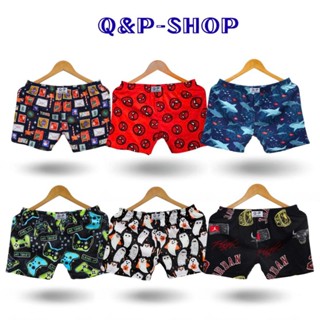 Quần Đùi Thun Nam Vải Cotton Mặc Ngủ Mặc Nhà Thoáng Mát