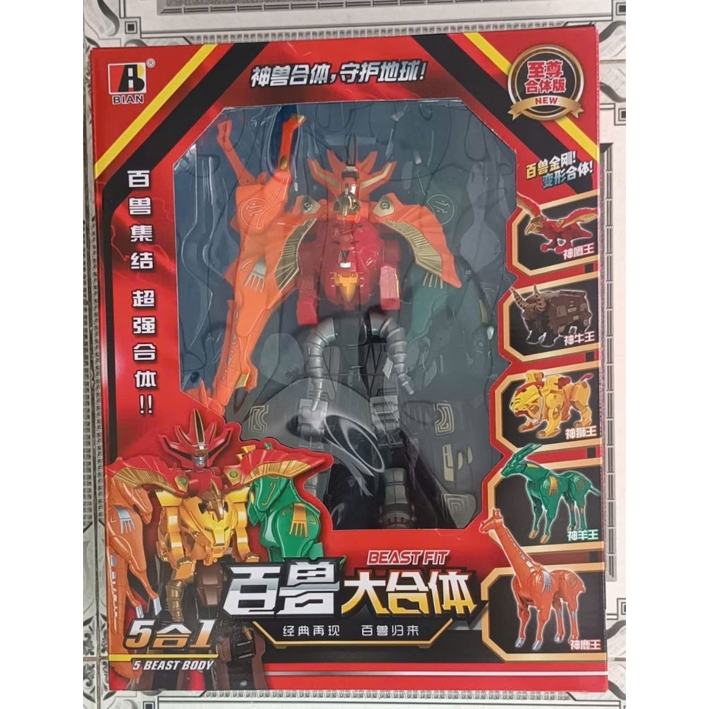 Hộp ráp siêu nhân gao Beast Fit