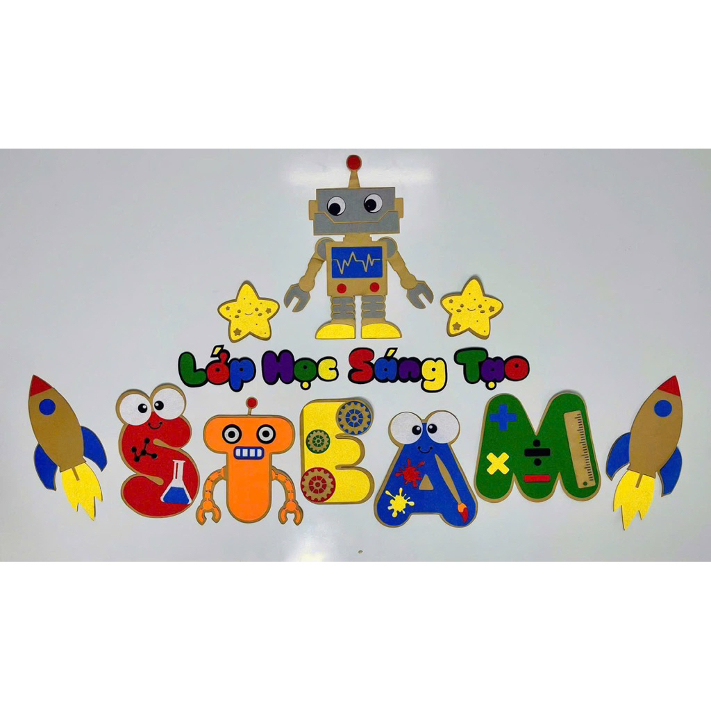Trang trí góc STEM