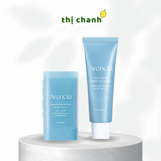  Kem Chống Nắng  Thanh Lăn Chống Nắng Cấp Ẩm Dịu Da ARENCIA Cloud Sun Stick  Deep Water Surge Sun Serum 