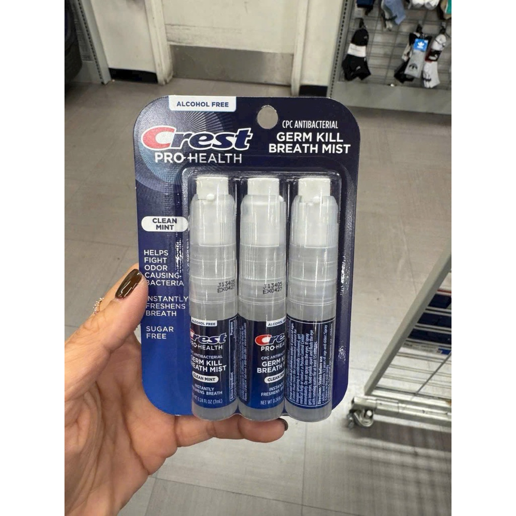 [ Hàng Mỹ Air ] Xịt thơm miệng Crest Scope / Crest Pro-Health 7ML Chai Mỹ.