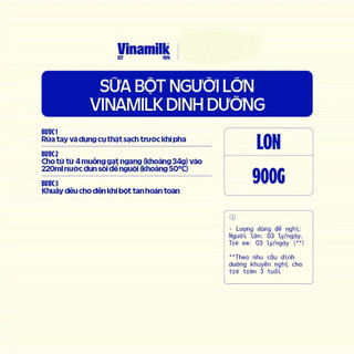 Sữa bột Vinamilk Dinh Dưỡng 900g